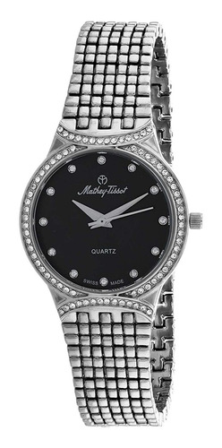 Reloj Mujer Matthey- D2681an Cuarzo Pulso Plateado Just Watc