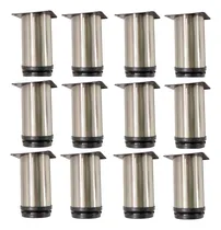 Comprar Patas Para Muebles Regulable 10 Cm Acero Inoxidable 12 Unid 
