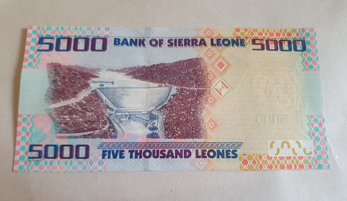 Sierra Leona Billete Coleccion 5000 Leones Sin Circular Unc
