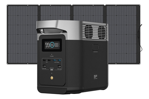 Estación De Carga Ecoflow Delta 2 + Panel Solar 400w