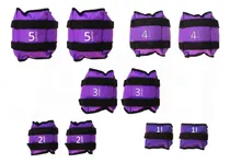 Comprar Kit 5 Pares Pesas Tobilleras Muñequeras 1k, 2k, 3k, 4k, 5k, 