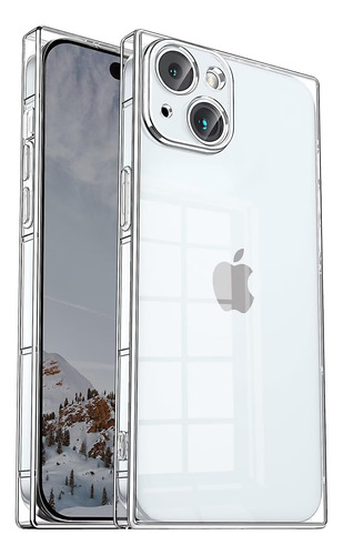 Tzomsze Compatible Con Funda Transparente Para iPhone 15, Y