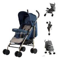 Comprar Coche Multiuso Baston Para Bebes Niño Niña Ebaby Travis Color Negro Chasis Negro
