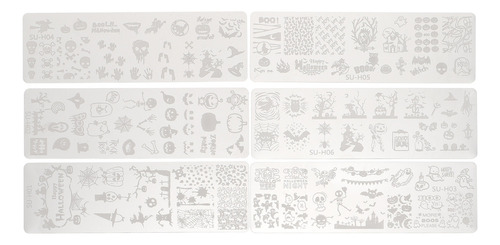 Plantilla De Estampado De Uñas Nail Art Stamper Para Uñas, 6