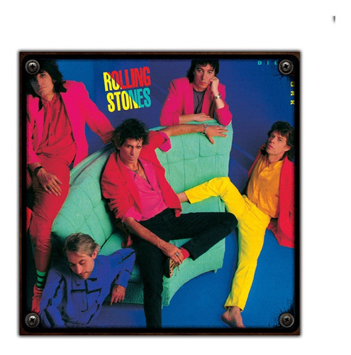 #75 - Cuadro Decorativo Vintage / The Rolling Stones Cartel