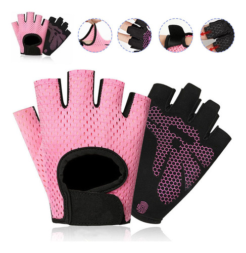Guantes Gym Tacticos Crossfit Fitness Gimnasio Mujer Hombre