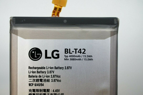 Bateria LG Bl-t42 G8x Thinq V515n V50lm V500xm V500n Lmg850