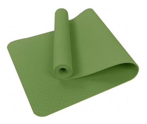 Imagen 1 de 7 de Yoga Mat Colchoneta Pilates Caucho Tpe Ecologico Unica Crazy