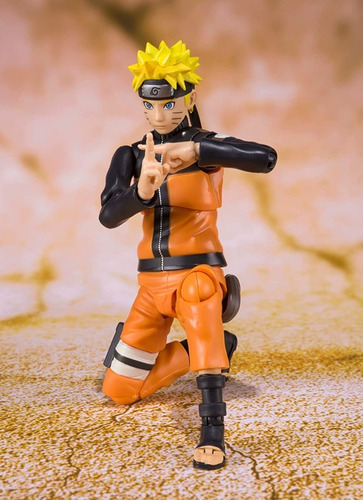 Boneco de ação Bandai Best Select Sh Figuarts de Naruto Uzumaki