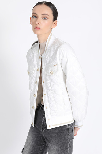 Parka Corta Bomber, Crudo Liola