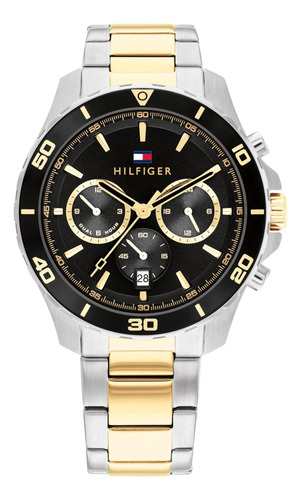 Reloj Tommy Hilfiger Sport Lux Para Hombre, Resistente Agua