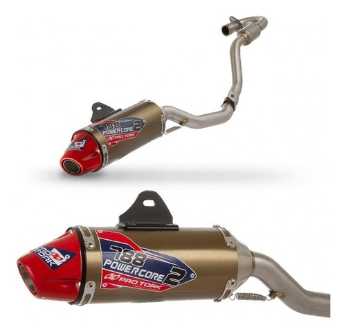 Imagen 2 de 3 de Escape Honda Xr 150l Powercore 2 Pro Tork Sportbay