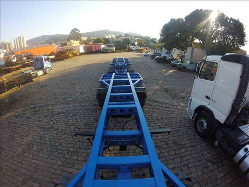 Carreta Rodotrem Porta Container 20 Pés Facchini
