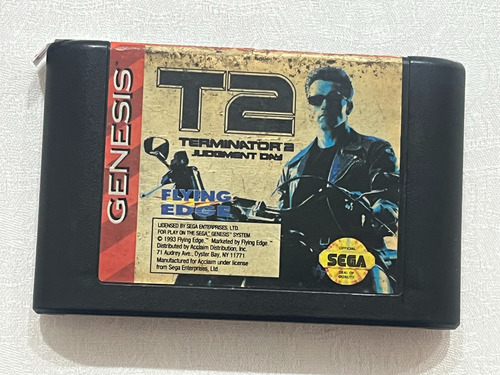 Id 152 Terminator 2 Original Mega Drive Genesis