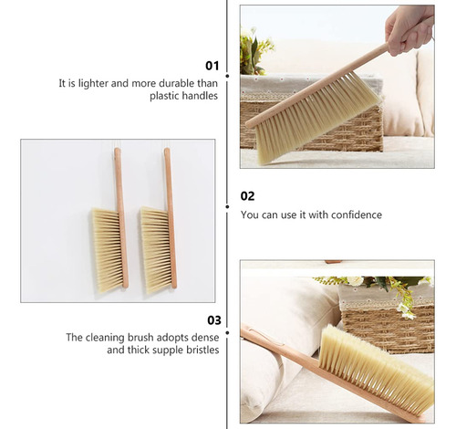 2 Escovas De Limpeza Para Sofá-cama Doméstico