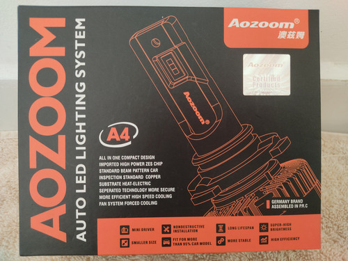 Aozoom A4  H4 Auto Led Luces 