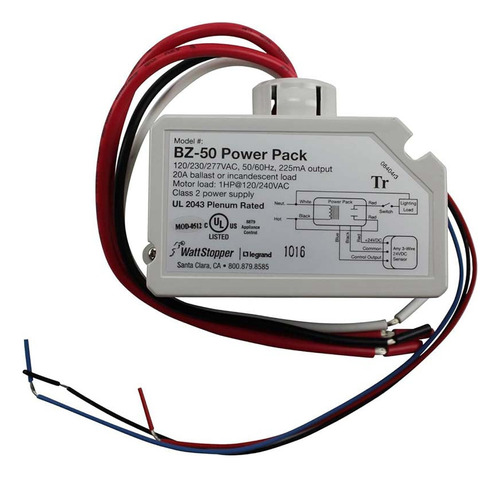 Power Pack 120/230/277v. 50/60hz 24vcd 225ma Bz-50 Watt Stop