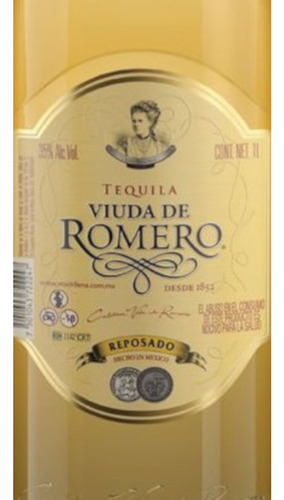Pack De 2 Tequila Viuda De Romero Reposado 1 L