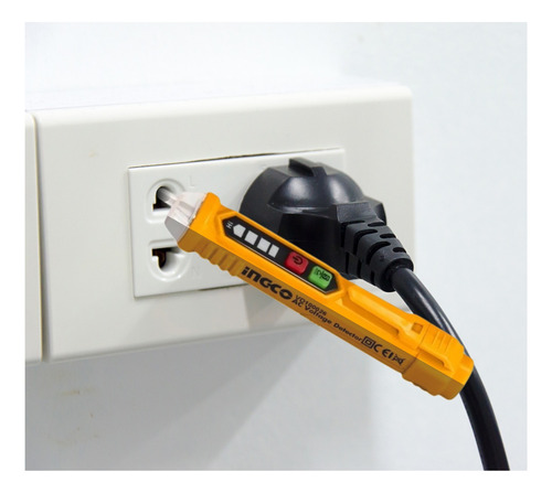 Detector De Voltaje Sin Contacto 12v-1000v Ingco Vd100026