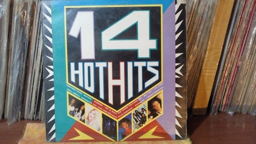 14 Hot Hits (varios Interpretes) Vinilo 1989 Vg+