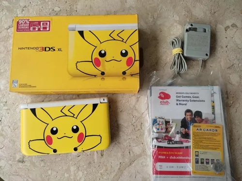 Nintendo 3ds Xl Edi o Especial Pikachu Completo Escorrega o Pre o