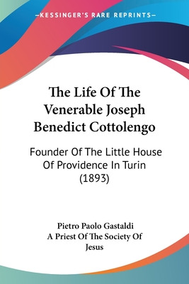 Libro The Life Of The Venerable Joseph Benedict Cottoleng...