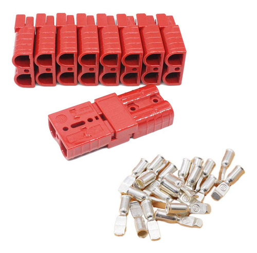 10 (5 Pares) Conector Rapido Bateria Calibre 6 50