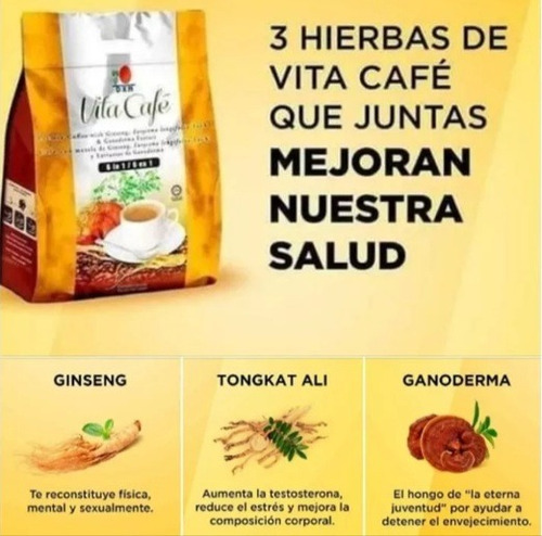 Vita Cafe Dxn - X20 Unds Ginseng, Ganoderma