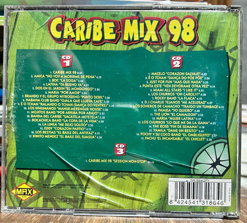 Caribe Mix 98 3cd