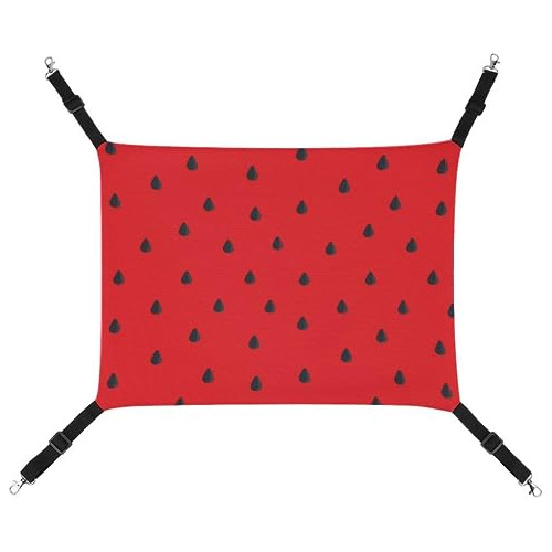 Red Watermelon Cat Hammock Pet Bed Dog Hanging Sleeping Bed