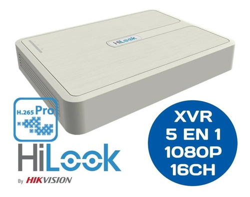 Dvr 16 Canales Hilook By Hikvision 1080p 5 En 1 H.265 Pro Hd