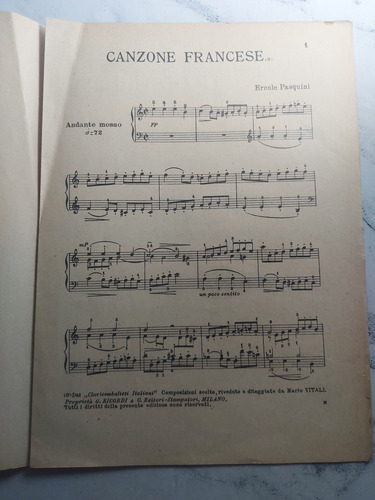 Imagen 7 de 10 de Antiguas Partituras Revistas Musicales Lote De 4. Ian 483