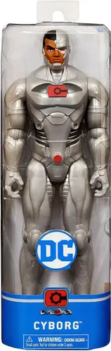 Boneco de Ação Articulado Cyborg 30cm DC Comics Spin Master
