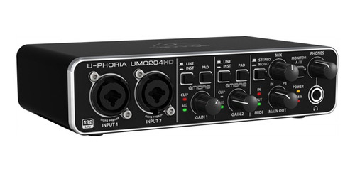 Interface Behringer Umc 204hd | Umc204hd | Garantia 2 Anos