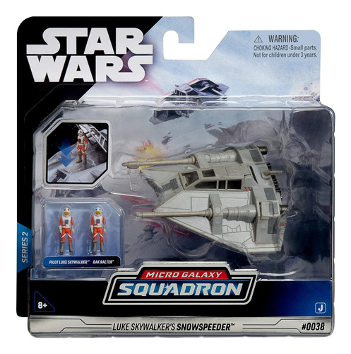 Star Wars Micro Galaxy Squadron Snowspeeder Luke Skywalker