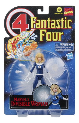 Muñeca Marvel Comics Fantastic Four Woman Invisible +3