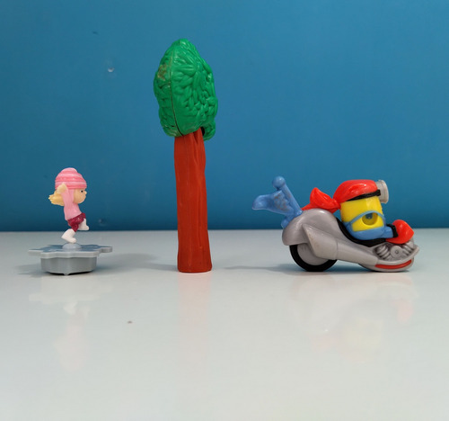 Muñecos Stuart Minion Y Edith X 2 (mi Villano Favorito) (Usado)