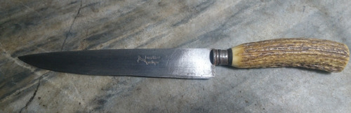 Cuchillo Solingen Mango De Ciervo, Antigüedad 20 Años O Mas