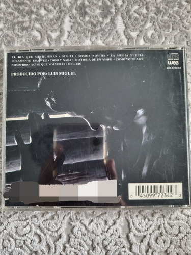 Cd Luis Miguel Segundo Romance (Usado)