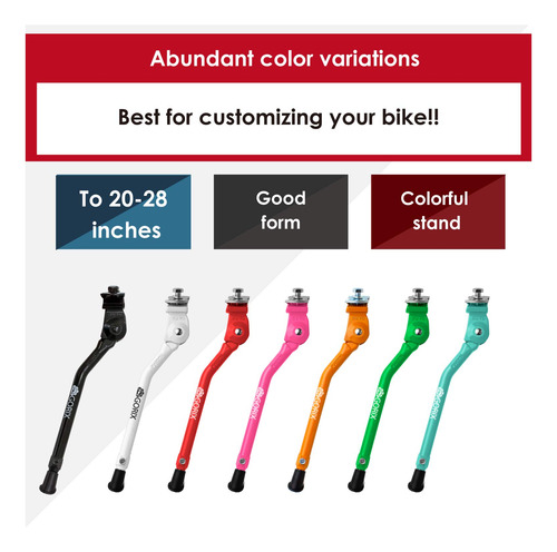Gorix - Soporte De Bicicleta Lateral Para Bicicleta De Monta