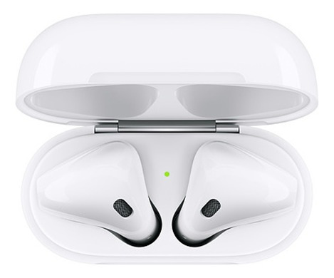 Fone De Ouvido Bluetooth Apple AirPods 2 Com Estojo Com Fio