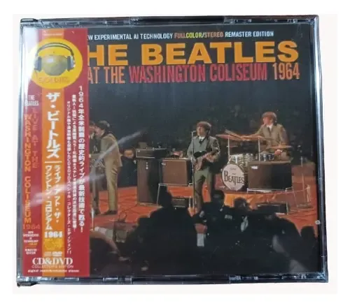 The Live Beatles 限定版 CD The Beatles- Live At Washington Coliseum (cd+dvdr) | Frete grátis