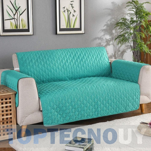 Imagen 4 de 6 de Cubre Sofa Sillon Protector Reversible 3 Cuerpos Cobertor ®
