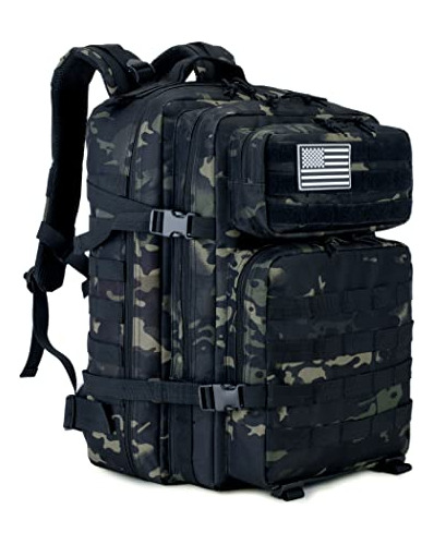 Long Keeper Military Tactical Backpack - Hombres 45l 3 Days