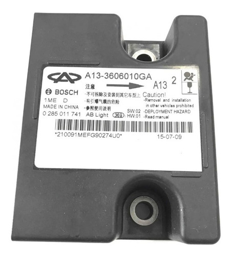 Módulo Airbag Chery Celer 1.5 2015 A 2018 A13-3606010ga