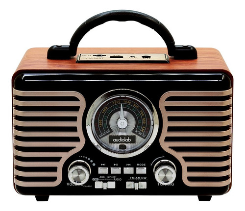 Radio Parlante Retro Bluetooth Audiolab