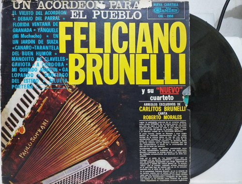Feliciano Brunelli  Un Acordeon Para El Pueblo Lp Argentina
