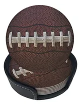 Comprar Juego De 6 Posavasos De Cuero Tradicionales Divertidos ...