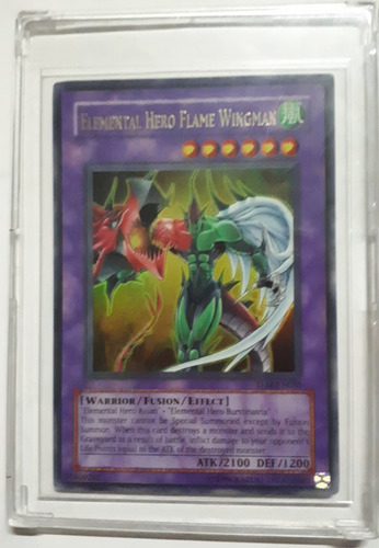 Elemental Hero Flame Wingman Tlm-en035 Ultra Rare Unlimited