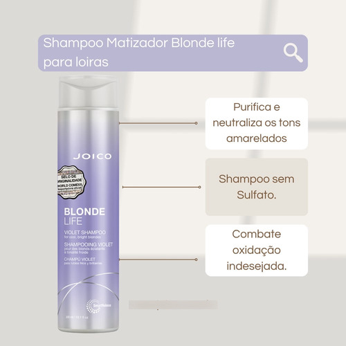 Joico Blonde Life Violet - Shampoo 300ml